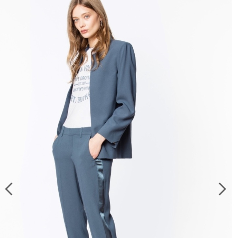 MVolly Satin Blazer - Picture 6 of 8
